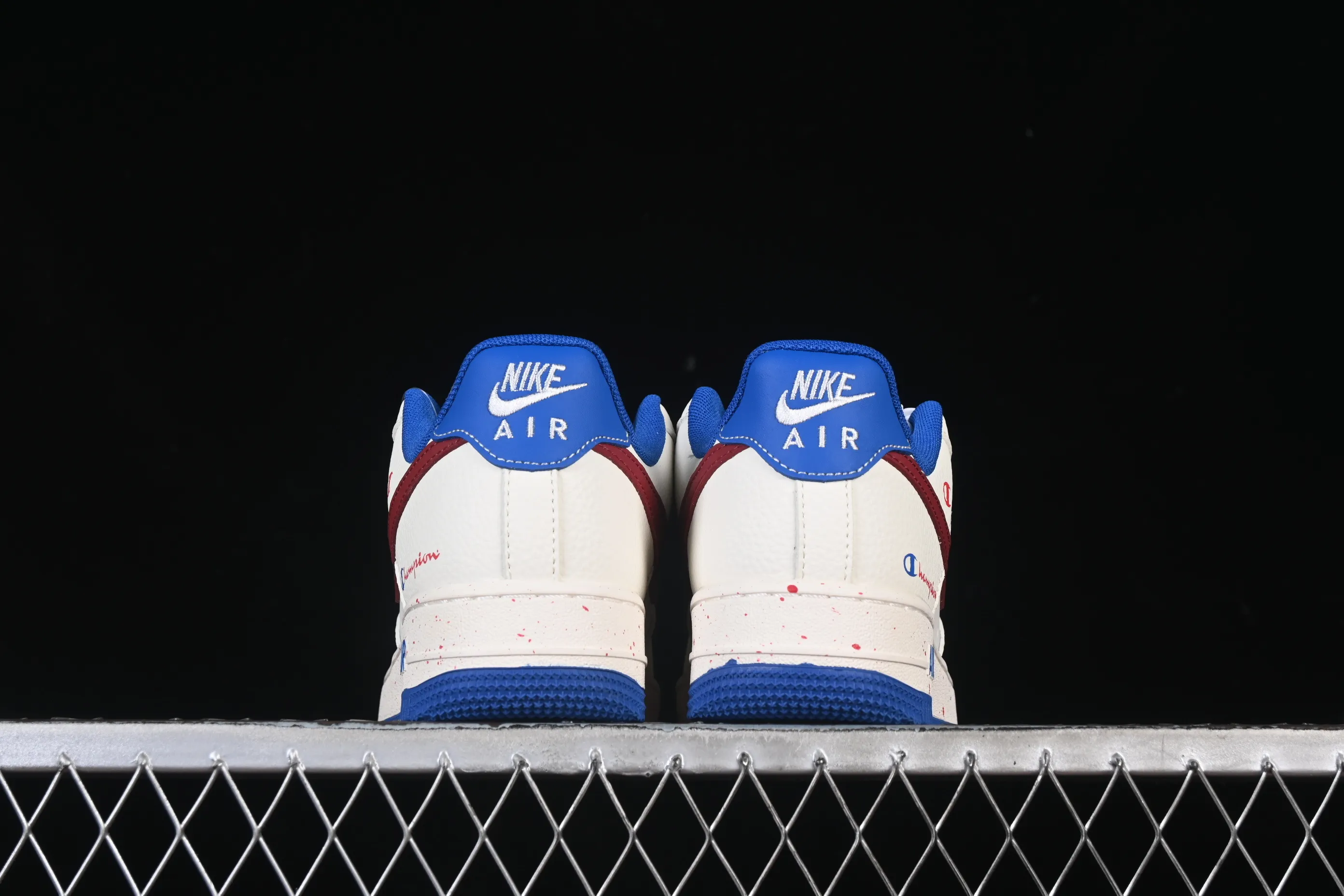 All categories Nk Air Force 1 Air Force series Nk Air Force 1 Low Air Force low top Nike Air Force 1'07 Low Champion joint beige blue red Air Force 1 low top casual sneakers QW5606-266